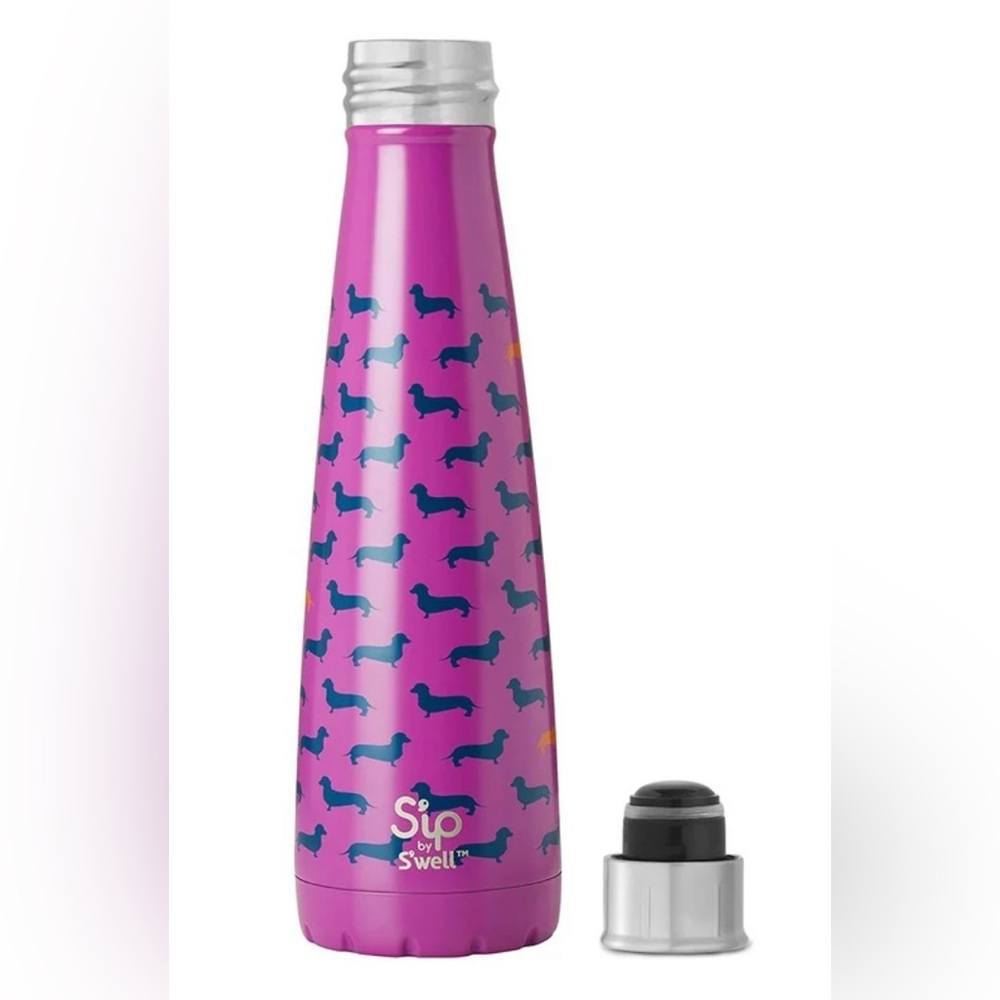 S’ip by S’well “Top Dog” Dachshund Dogs Pattern Insulated Water Bottle